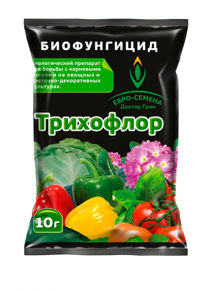 Трихофлор препарат от вредителей растений Доктор Грин 10 г