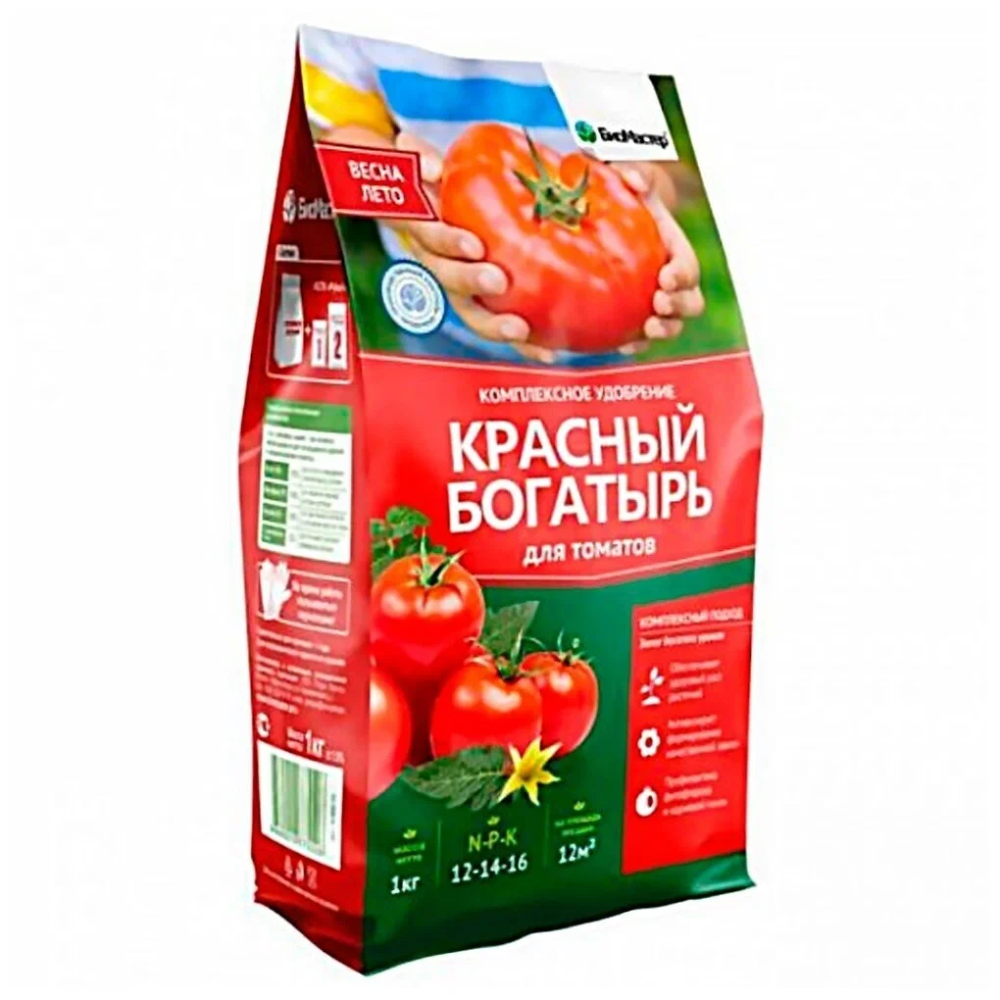 Красный богатырь для томатов БиоМастер 1кг 