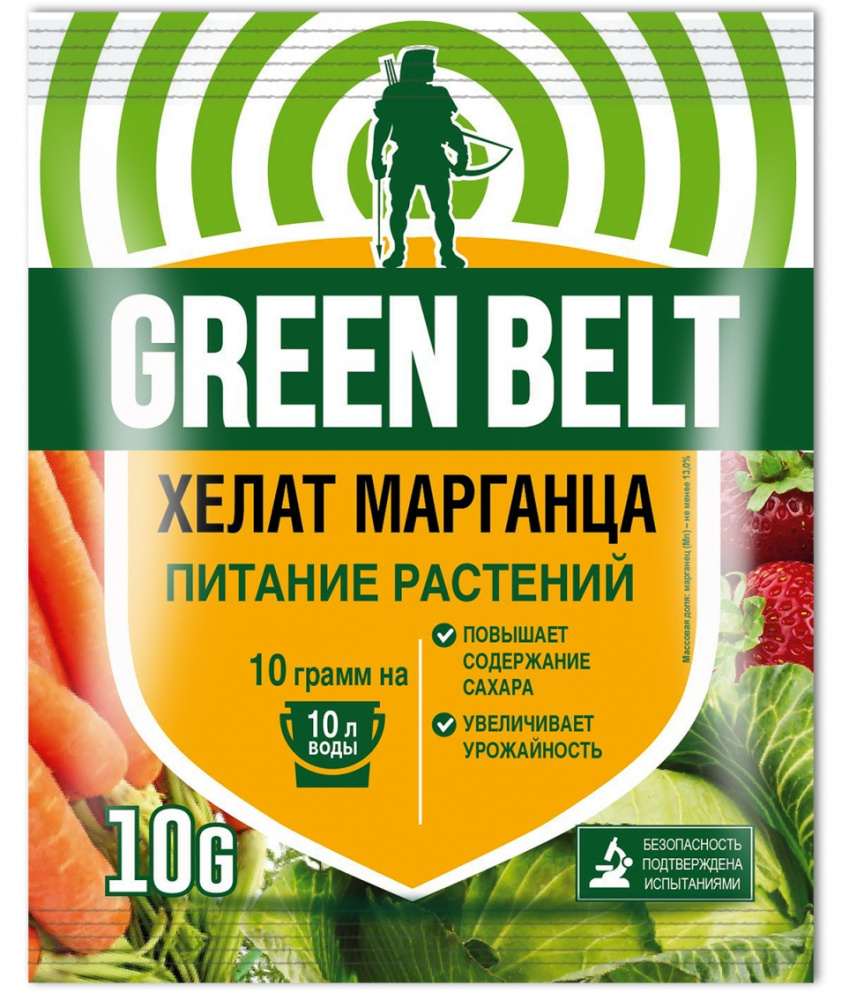 Хелат марганца питание растений Green Belt  10 г